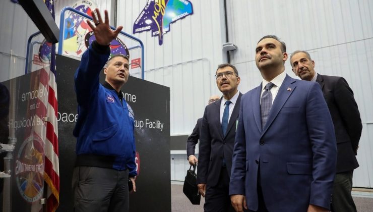Sanayi ve Teknoloji Bakanı Kacır, NASA’nın Johnson Uzay Merkezi’ni inceledi