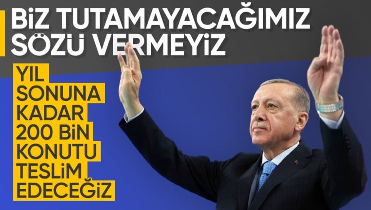 Cumhurbaşkanı Erdoğan Adıyaman’da: Biz verdiğimiz sözü tutmadan rahat edemeyiz