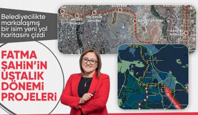 Gaziantep Büyükşehir Belediye Başkanı Fatma Şahin projelerini açıkladı: Ulaşım, kentsel dönüşüm..