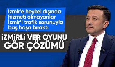 Hamza Dağ: Şu an en önemli sorun trafik İzmir’de