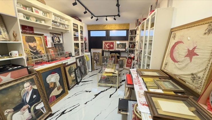 Hollanda’da yaşayan Türk, evini Çanakkale ve Atatürk müzesi yaptı