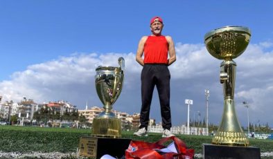 10’a yakın ameliyat geçirdi, atletizmde Türkiye şampiyonu oldu