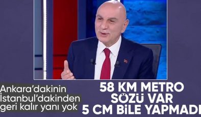 Turgut Altınok’tan Mansur Yavaş’a: Ankara’da 5 santimetre metro bile yapmadı