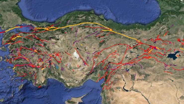 Türkiye’de deprem riski! MTA diri fay hattı haritasını güncelledi
